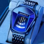 HOURSLY Male Watch Motorcycle Personality Watch Waterproof Wristwatch Ch quartz watch