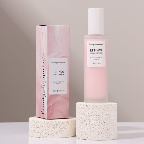 Retinol Skin Care Set, Korean Skin Care, Fade Fine Lines Serum Cream, Spot Cream - Facial cleanser