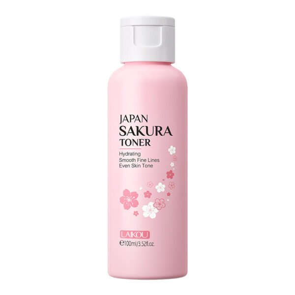 LAIKOU Sakura Toner 100ml Hydrating Moisturizing Lotion Cross-border Manufacturers Spot Brighten Complexion - Image 3