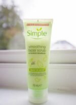 British Simple Cleansing Facial Scrub Skin Whitening, Soft Skin, Exfoliating Dead Skin Cells, 75ml and Delicate