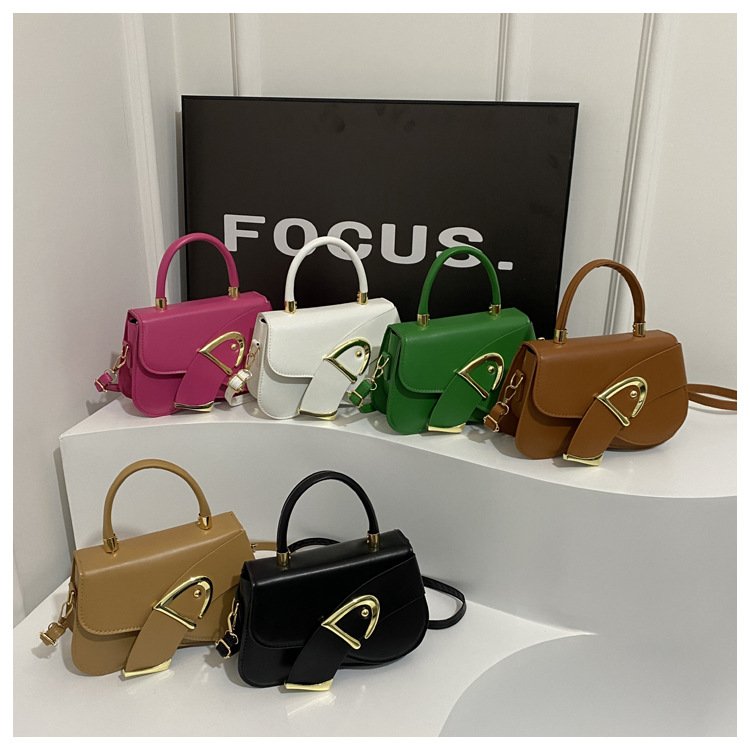 主图-1 Trendy niche design, versatile small square bag, women's bag. - Image 2