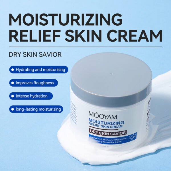 MOOYAM Moisturizing Skin Cream, Hyaluronic Acid, Collagen Moisturizer, Hydrating Face Cream, Coconut Oil Moisturizer, 120mL - Image 6