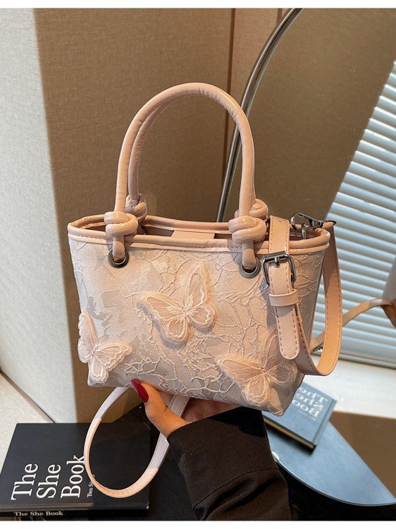 主图-5 Embroidery fashion versatile bucket bag versatile crossbody bag