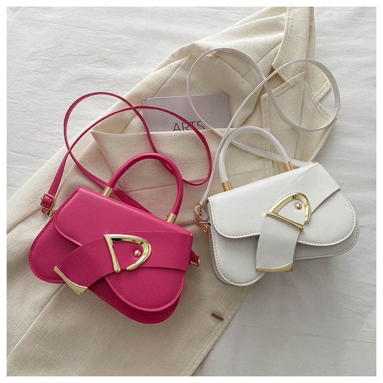 详情-31 Trendy niche design, versatile small square bag, women's bag. - Image 5