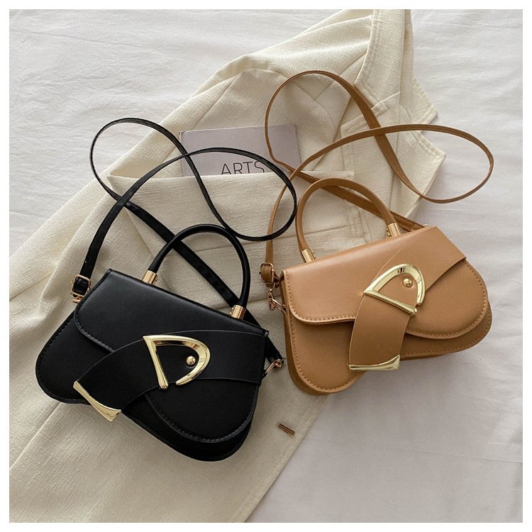 详情-33 Trendy niche design, versatile small square bag, women's bag. - Image 3