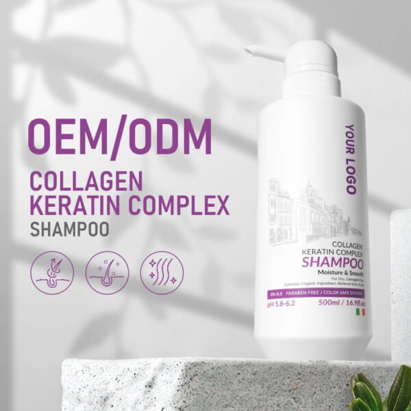 PallamineMoisturizing and smoothing shampoos, keratin, collagen shampoos, deep cleansing hair care products