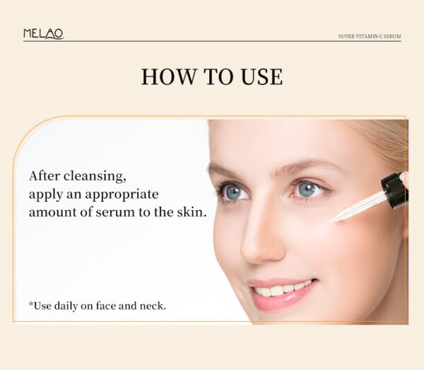 MELAO Vitamin C Super Serum | 30ml/ 1 fl.oz - Image 4