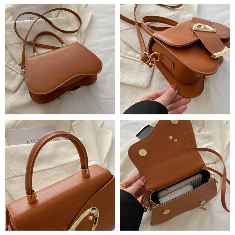 详情-8 Trendy niche design, versatile small square bag, women's bag. - Image 7