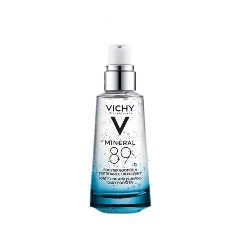 Blue bottle VICH Y89 Essence Boosting Serum | 89% Pure Essence Power – Soothe, Repair & Firm Sensitive Skin Instantly!
