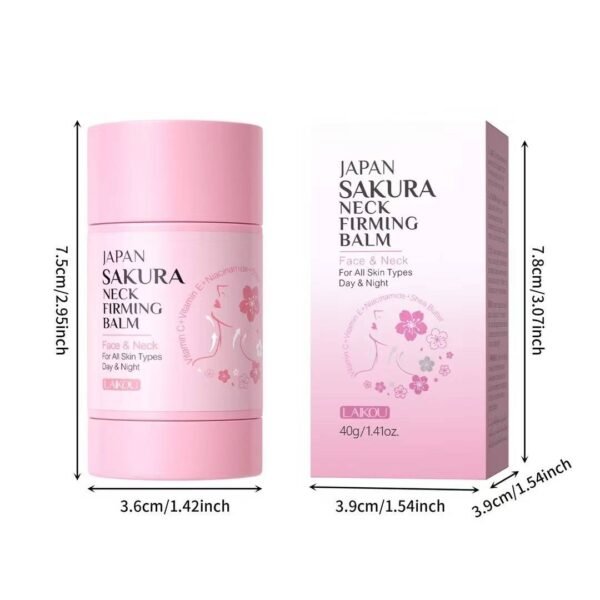 Neck Renaissance: 10s Silk Architect✨】 🌸 Sakura Bloom Tech ✨ C-Lift Matrix → Melts into cashmere dew → Erases crepe crinkles → Builds anti-gravity velvet rampart For screen-weary souls — elegance reborn with every twist - Image 9