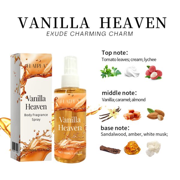 Pure Vanilla Velvet Body Mist - Image 4