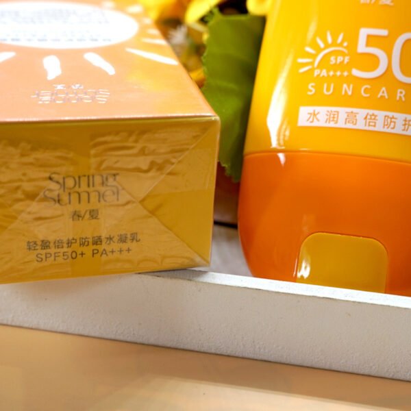 Spring and summer light protection sunscreen curd SPF50PA+++50g UV blocking military training sunscreen - Image 6