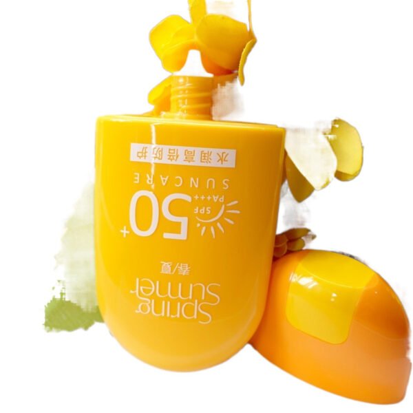 Spring and summer light protection sunscreen curd SPF50PA+++50g UV blocking military training sunscreen - Image 5