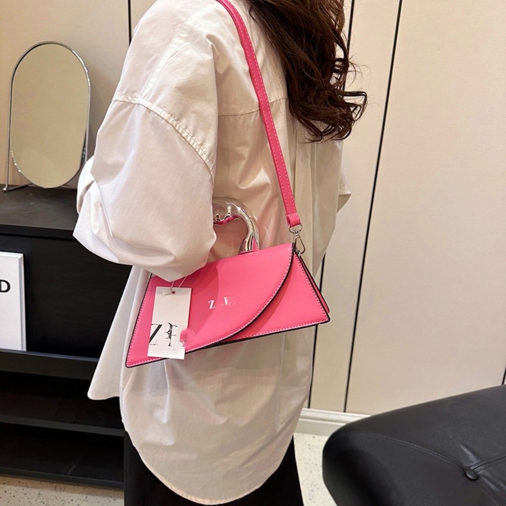 详情-20 ZARA Women's 2023 High-End Niche Design Small Square Crossbody Bag - Image 3