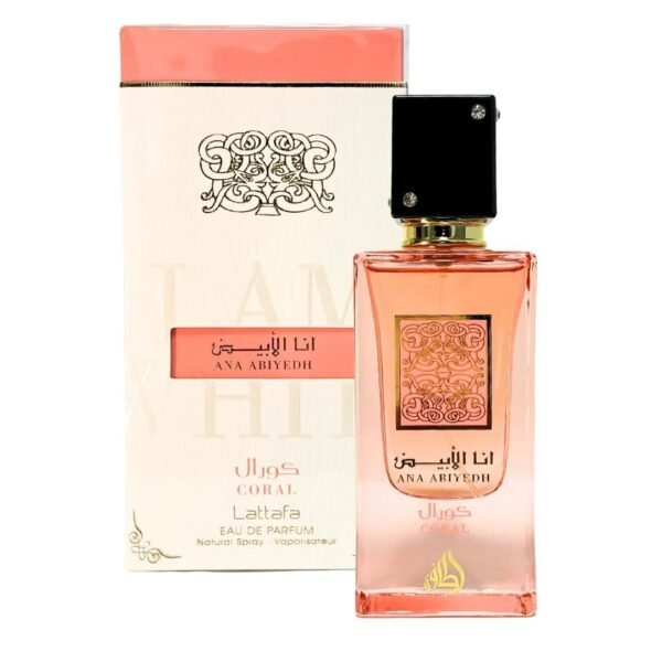 Lattafa Ana Abiyedh • Unisex Arabian Perfume - CORAL