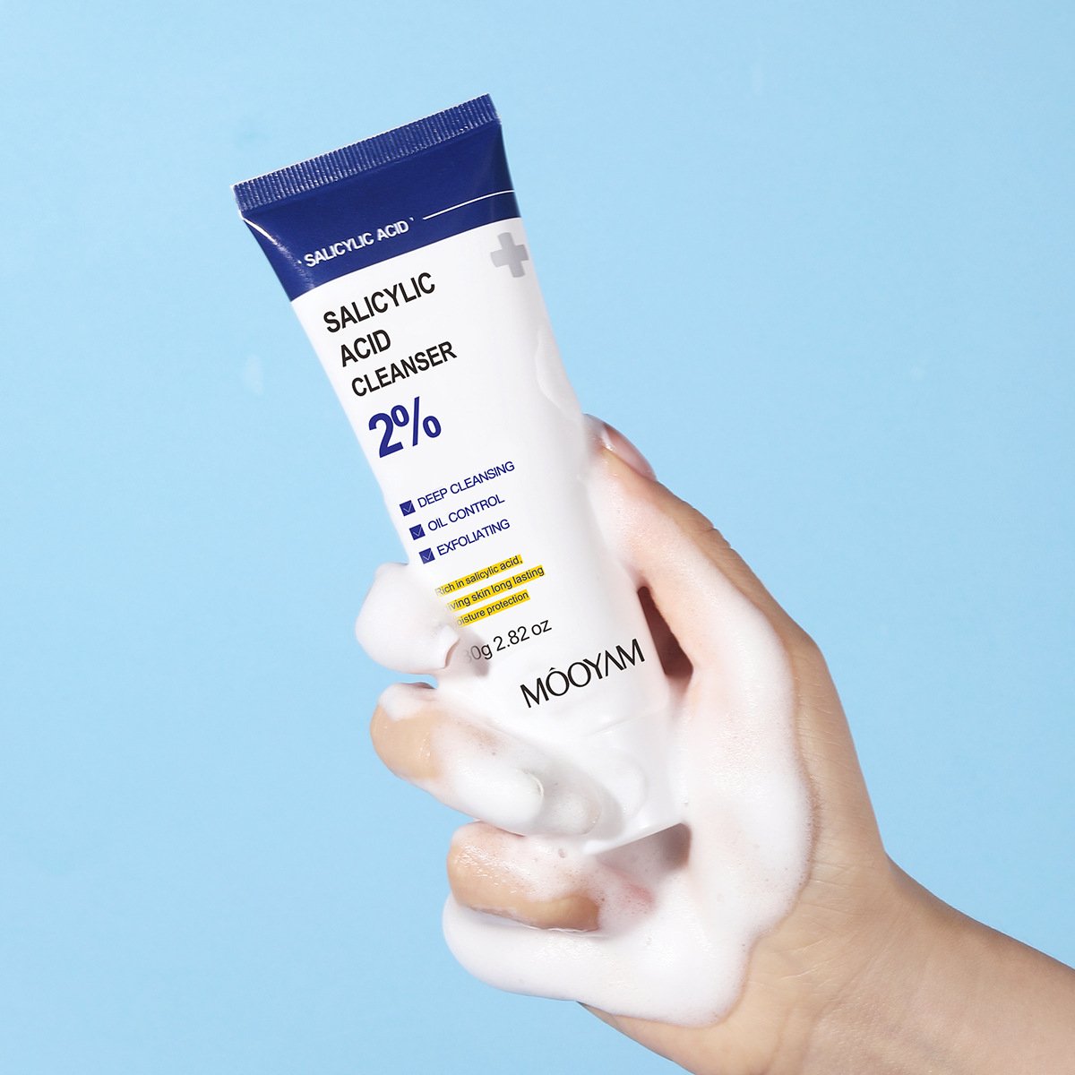 主图-1 Mooyam Salicylic Acid + B5 Purifying Cleanser