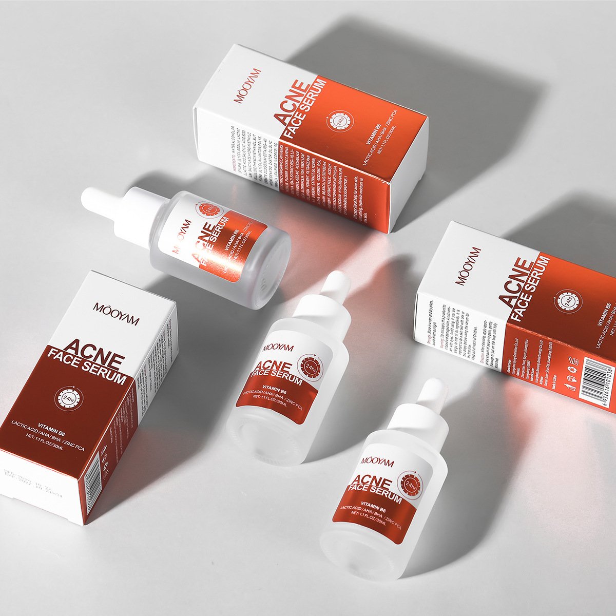 主图-2 Midnight Rescue Acne Essence | AHAs + Salicylic Acid Serum • Oil Control + Scar Fading - Image 3