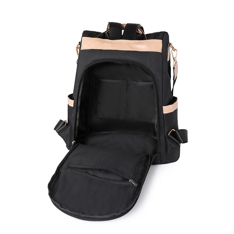 主图-5 Korean Anti-Theft Nylon Backpack - Image 6