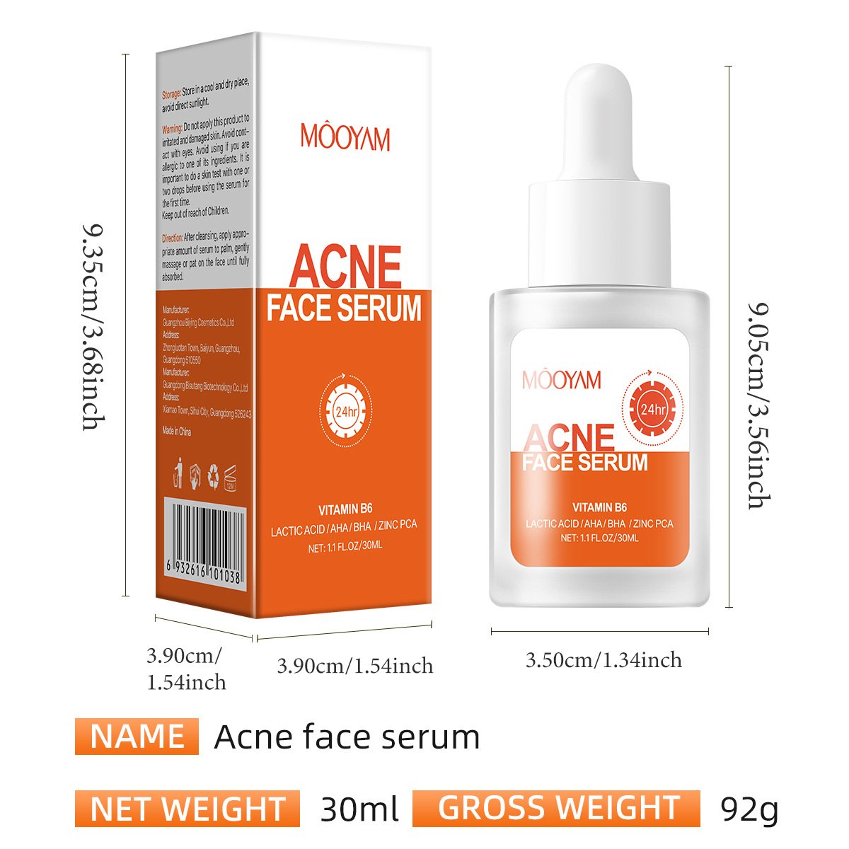 主图-6 Midnight Rescue Acne Essence | AHAs + Salicylic Acid Serum • Oil Control + Scar Fading - Image 7