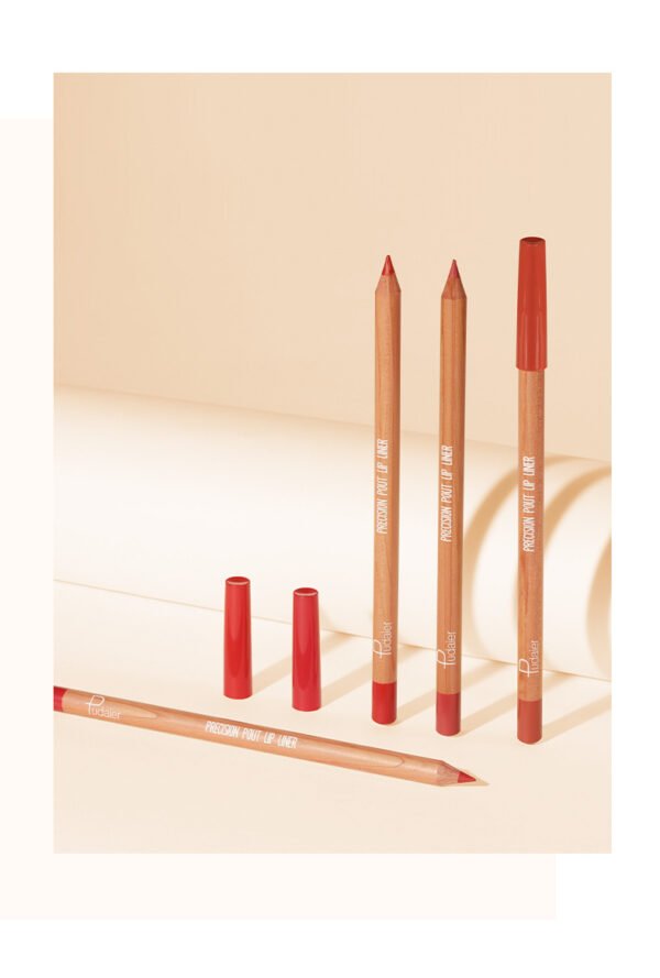 PUDAIER 12-Color Matte Lipstick & Liner Set - Image 7