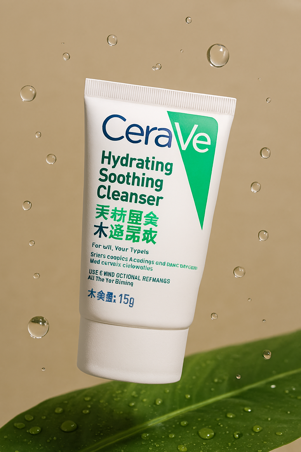 1.2 CeraVe Hydrating Smoothing Cleanser 15g - Image 2
