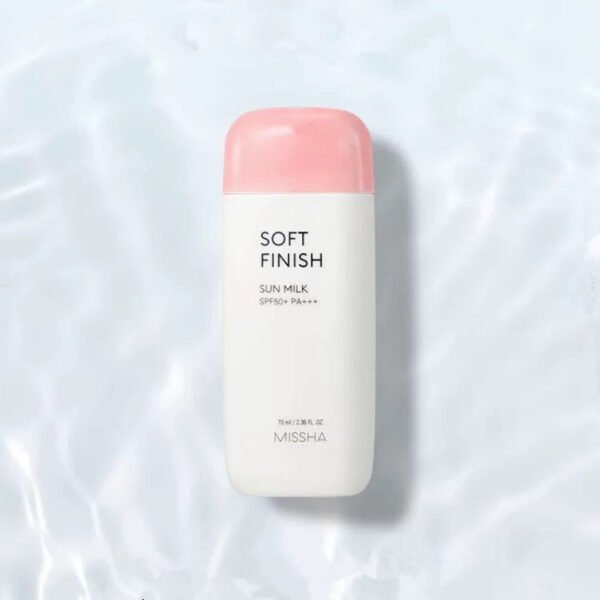 MISSHA Soft Finish Sun Milk – Lightweight UV Protection Sunscreen