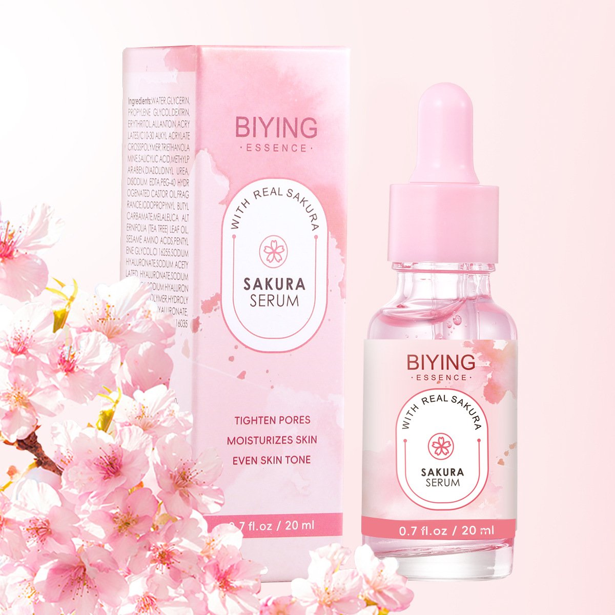 sakura cherry blossom collagen firming serum sakura cherry blossom collagen firming serum