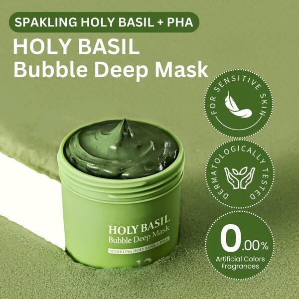 Carbon Bubble Clay Detox Mask Deep Pore Purification • Bubble Exfoliation + Blackhead Vanisher