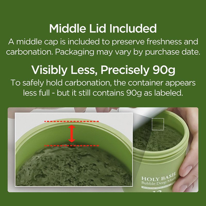 主图-2 Carbon Bubble Clay Detox Mask Deep Pore Purification • Bubble Exfoliation + Blackhead Vanisher - Image 2
