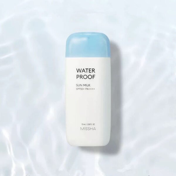 MISSHA Waterproof Sun Milk – Long-lasting UV Protection SPF50+ PA++++