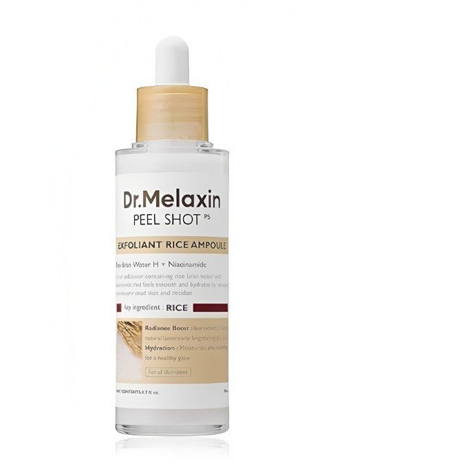 主图-5 Dr. Melaxin Black Rice Ampoule – Soft Exfoliating & Blackhead Remover - Image 4