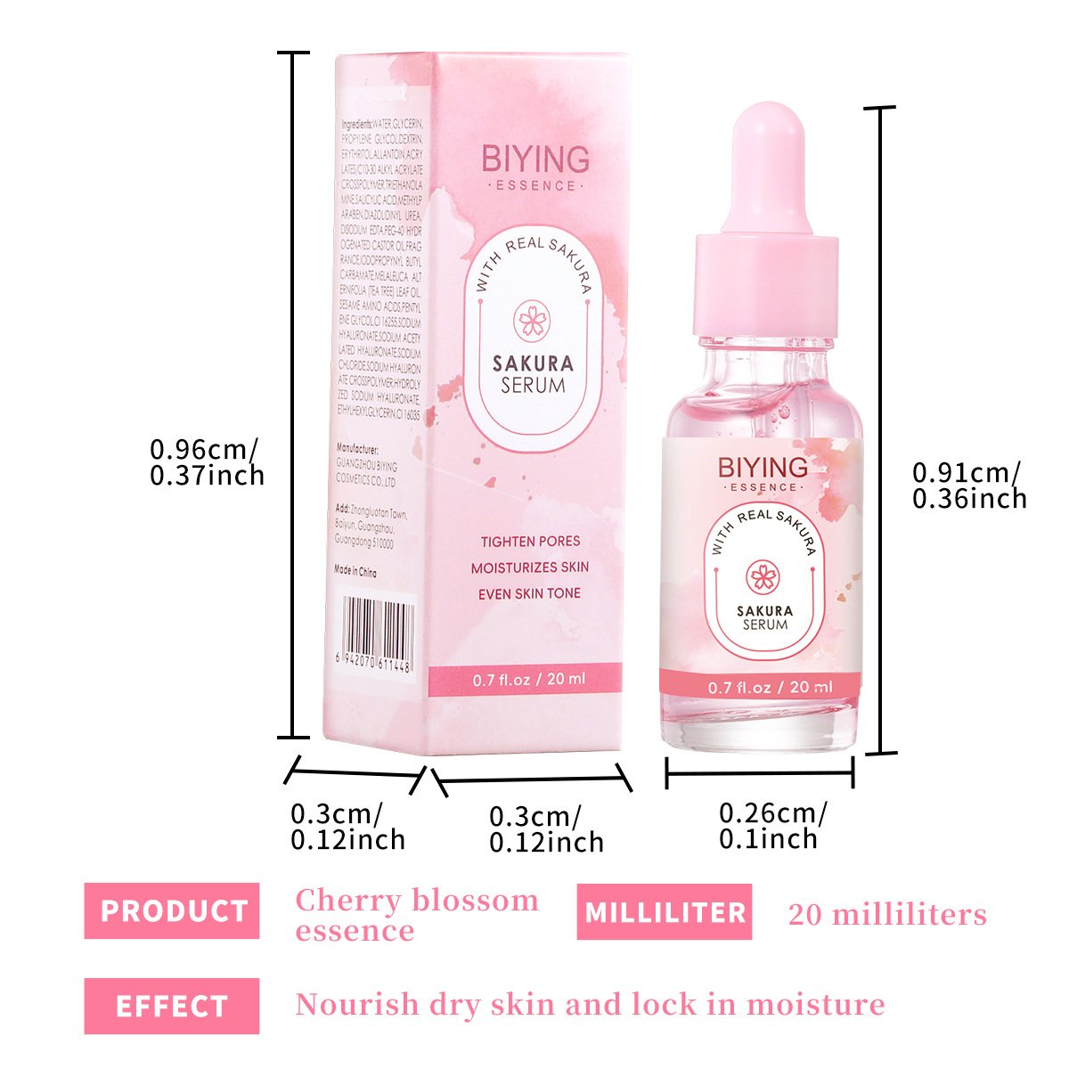 sakura cherry blossom collagen firming serum sakura cherry blossom collagen firming serum