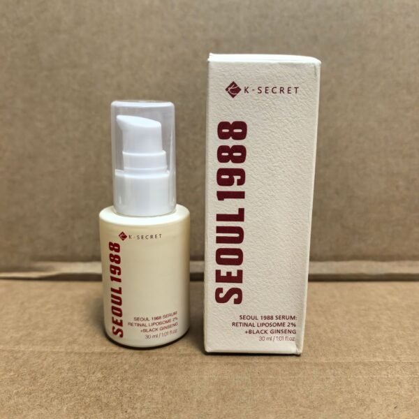 S-SECRET Seoul 1988 Serum – Brightening & Hydrating Formula
