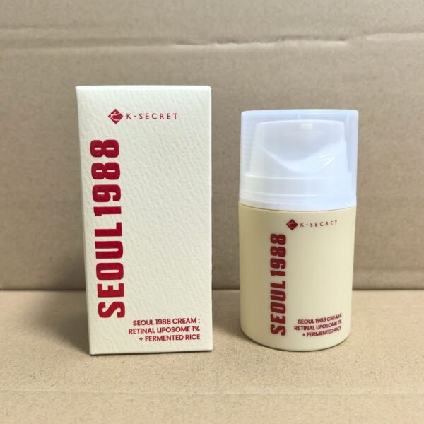 K-Secret Seoul 1988 Rice Cream – Brightening & Nourishing
