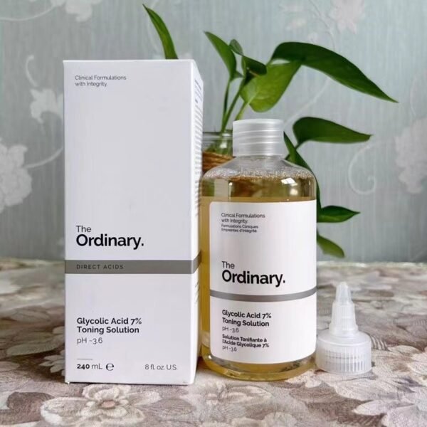 The Ordinary Glycolic Acid 7% Toning Solution – Exfoliating Facial Toner 240ml