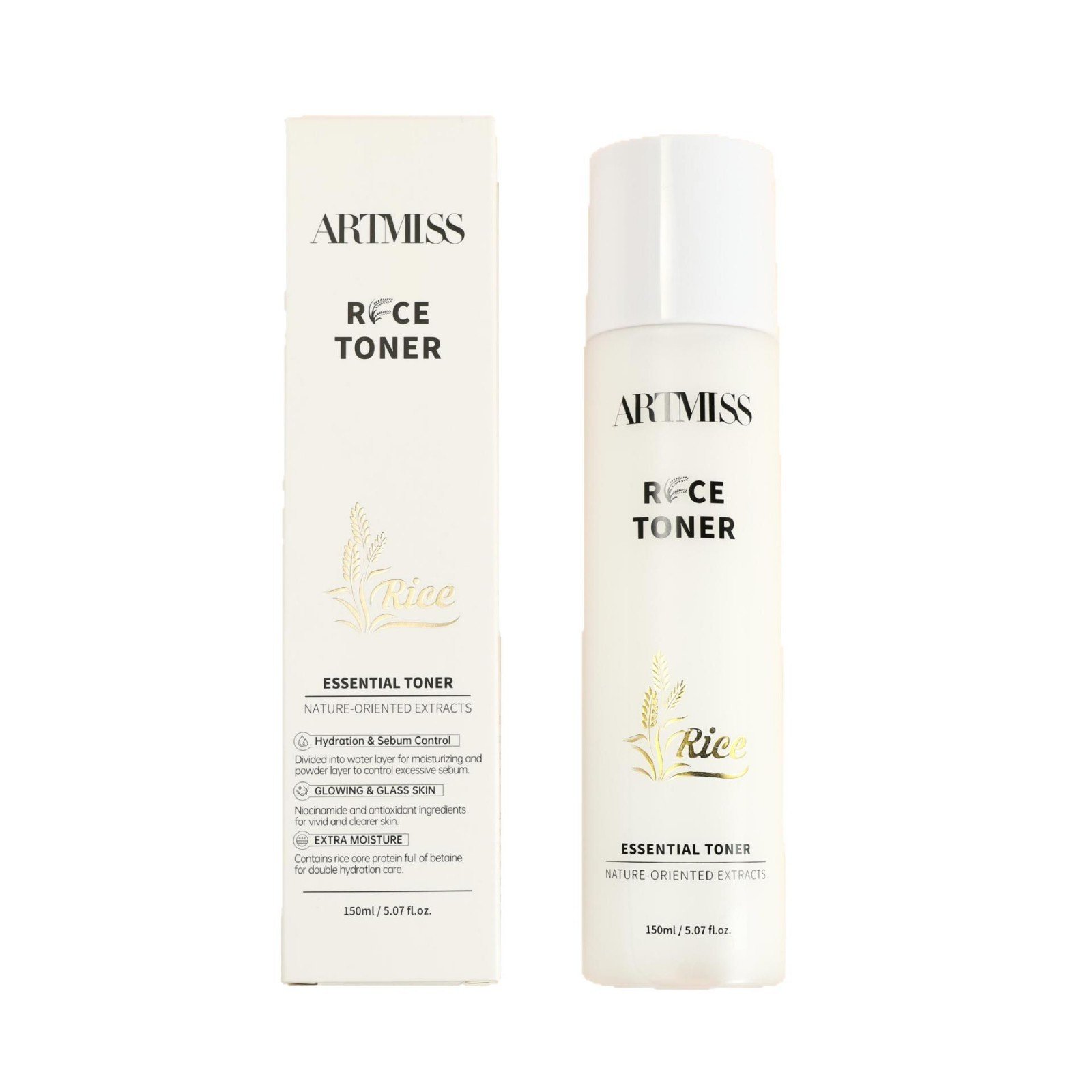 artmiss rice toner – essential hydrating & brightening toner (150ml) artmiss rice toner – essential hydrating & brightening toner (150ml)