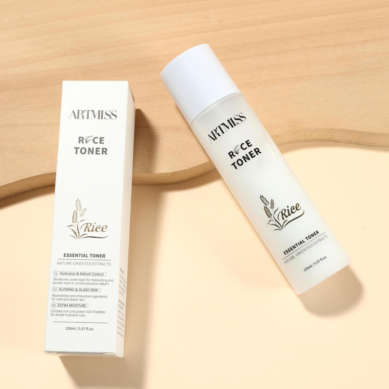 artmiss rice toner – essential hydrating & brightening toner (150ml) artmiss rice toner – essential hydrating & brightening toner (150ml)