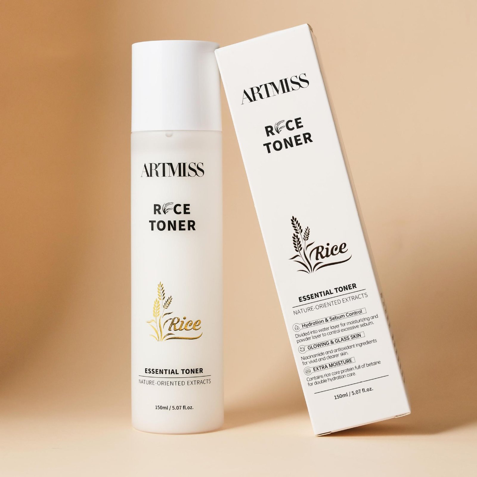 artmiss rice toner – essential hydrating & brightening toner (150ml) artmiss rice toner – essential hydrating & brightening toner (150ml)