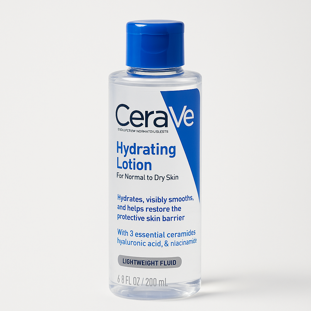 cerave hydrating lotion – lightweight fluid (200ml) cerave hydrating lotion – lightweight fluid (200ml)