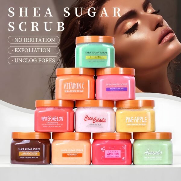 Shea Sugar Scrub – মোলায়েম, নরম ও মসৃণ ত্বকের জন্য