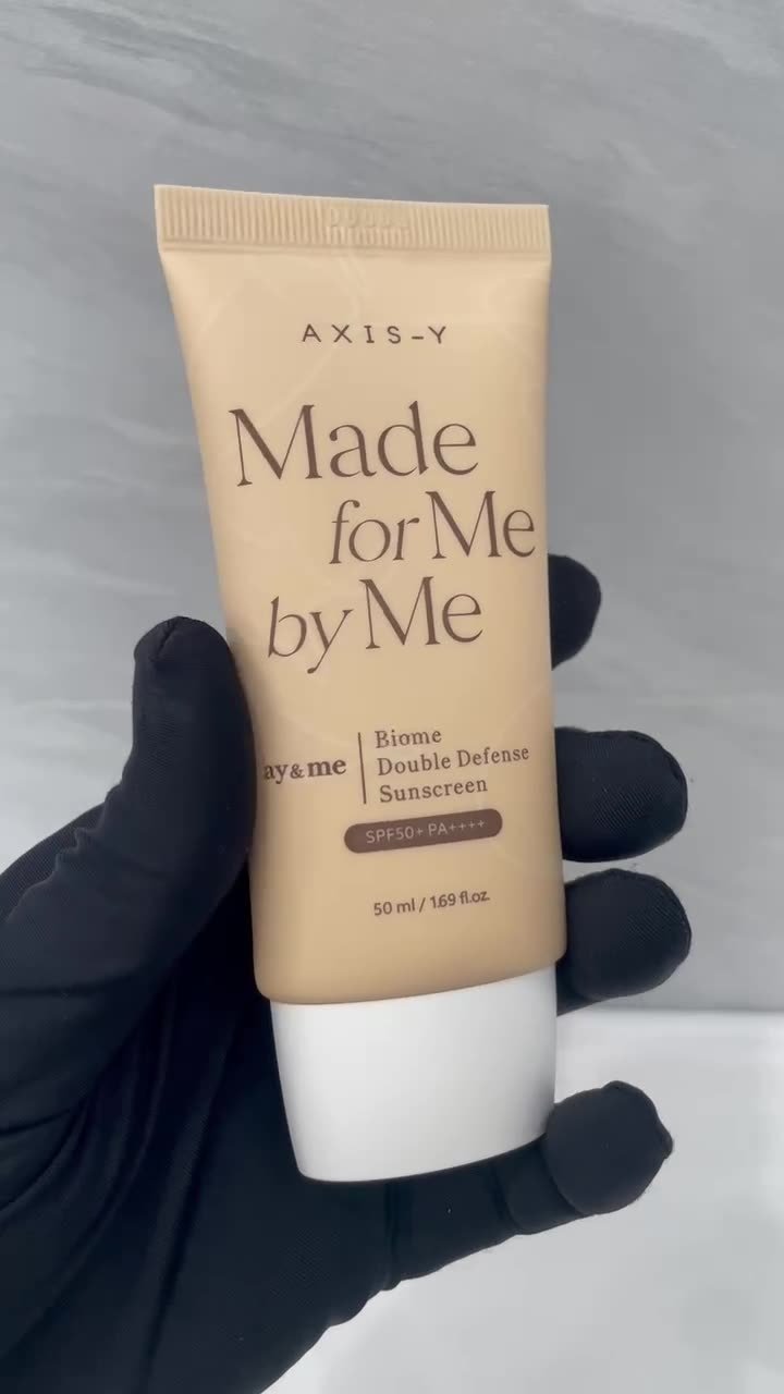 axis y “made for me by me” biome double defense sunscreen spf50+ pa++++ axis y “made for me by me” biome double defense sunscreen spf50+ pa++++