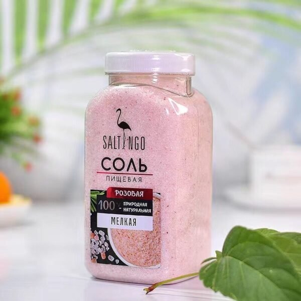 Saltingo Natural Himalayan Pink Salt – Fine Grain (800g)