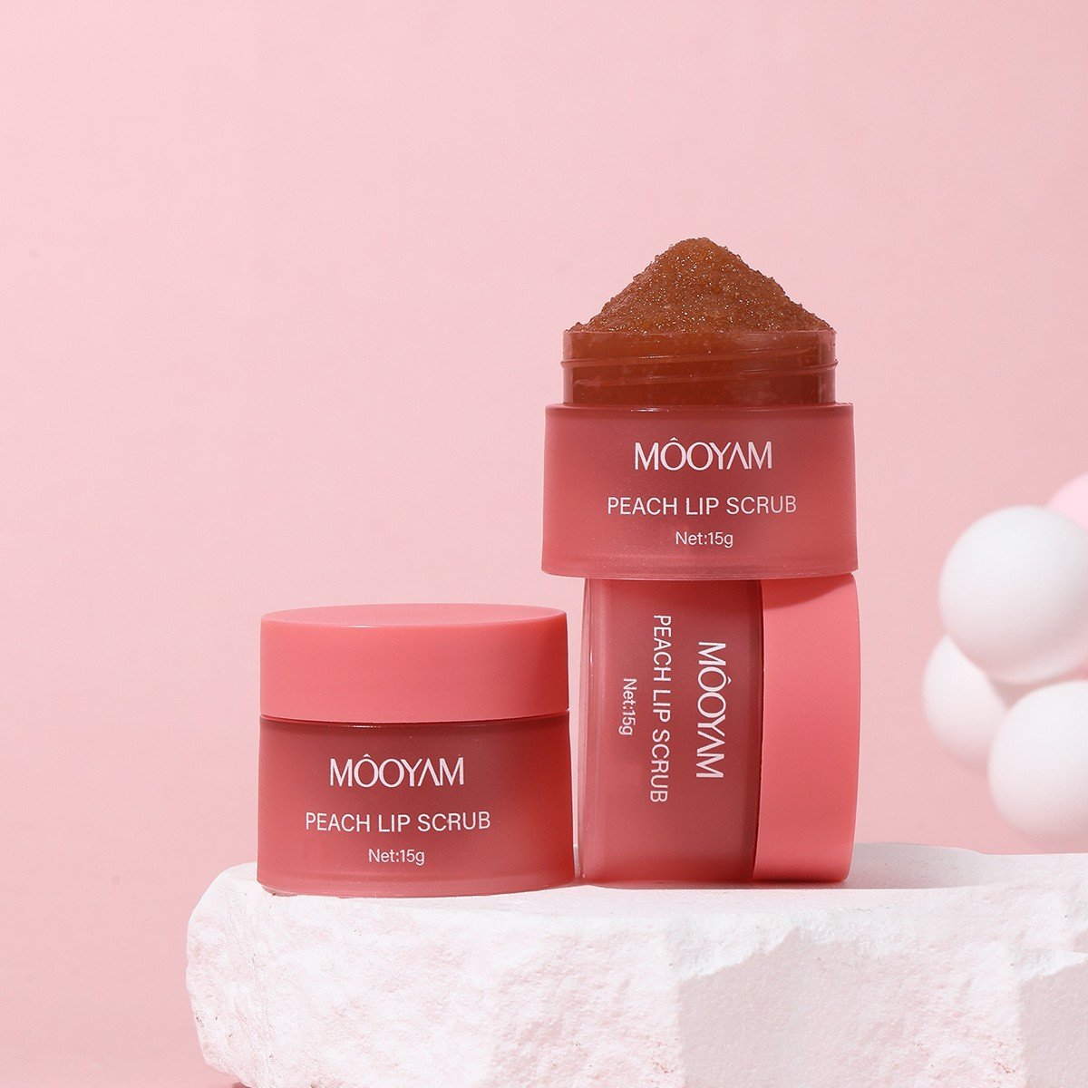 mooyam peach lip scrub – soft, sweet & smooth lips mooyam peach lip scrub – soft, sweet & smooth lips