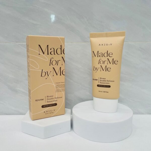 AXIS-Y “Made for Me by Me” Biome Double Defense Sunscreen SPF50+ PA++++