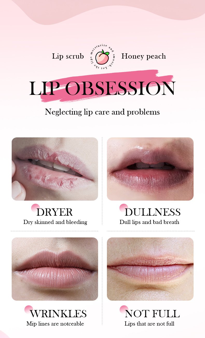 mooyam peach lip scrub – soft, sweet & smooth lips mooyam peach lip scrub – soft, sweet & smooth lips