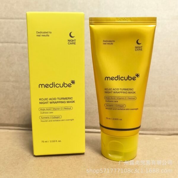 Medicube Kojic Acid Turmeric Night Wrapping Mask – Overnight Brightening & Glow Mask