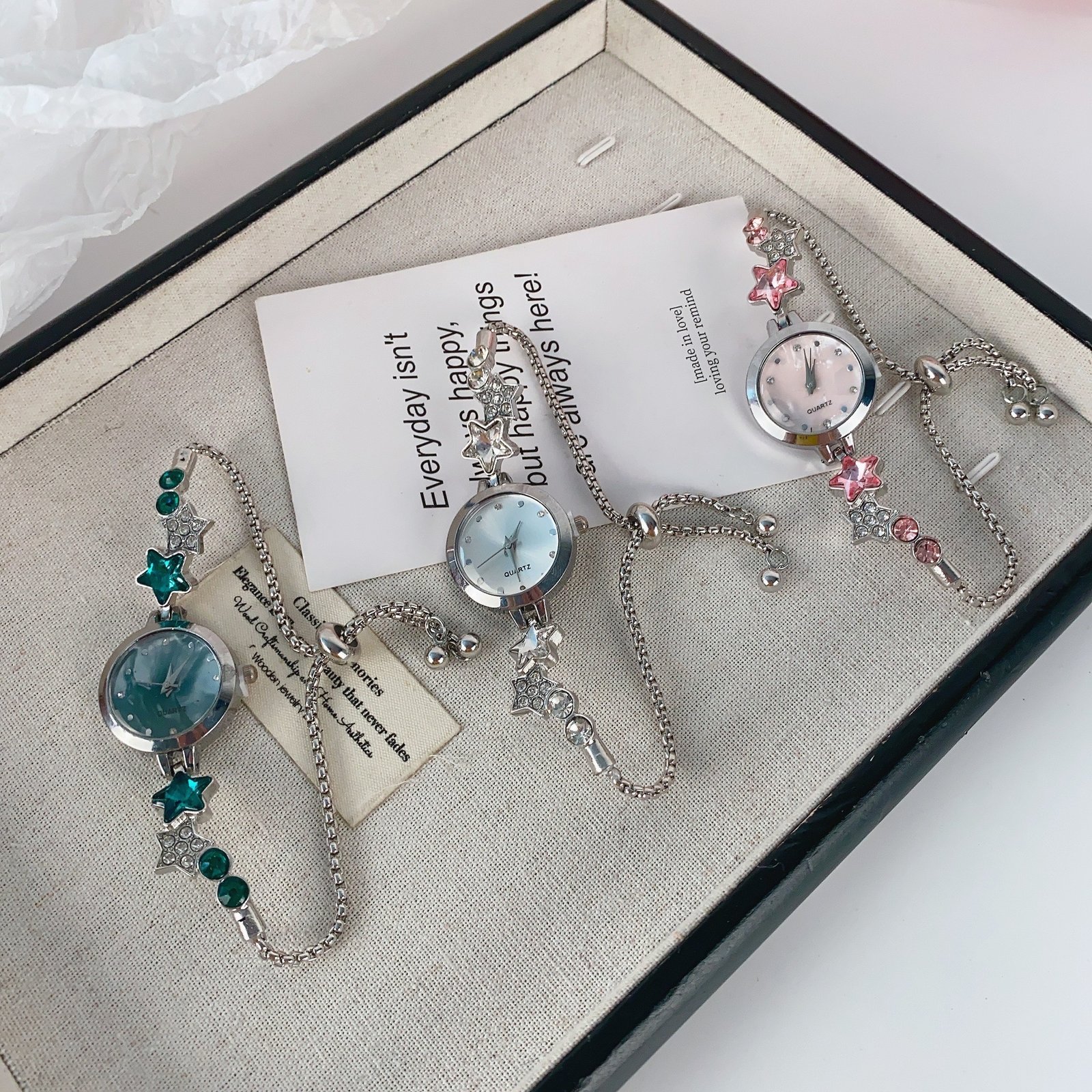 luxury star crystal bracelet watch – pull adjust women’s fashion watch luxury star crystal bracelet watch – pull adjust women’s fashion watch