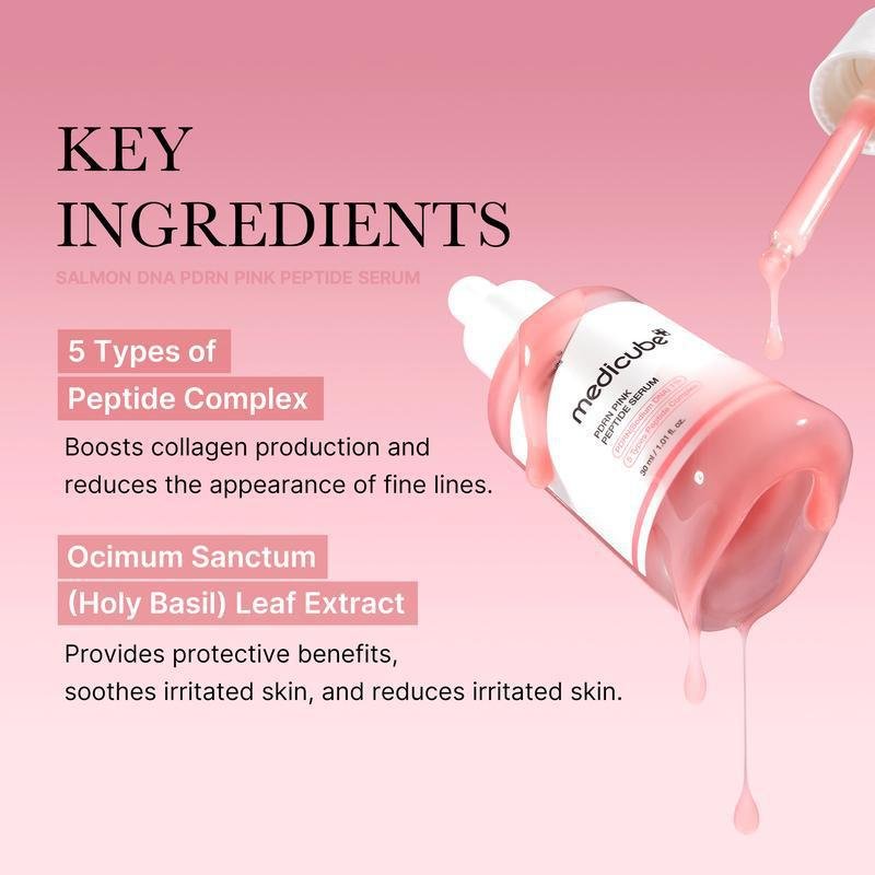 pink peptide collagen ampoule essence – hydrating & brightening skin serum for glowing complexion pink peptide collagen ampoule essence – hydrating & brightening skin serum for glowing complexion