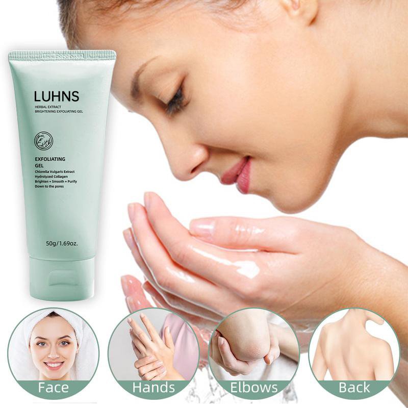luhns herbal extract brightening exfoliating gel (50g) luhns herbal extract brightening exfoliating gel (50g)