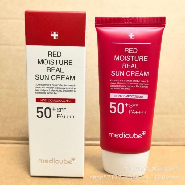 Medicube Red Moisture Real Sun Cream SPF50+ PA++++